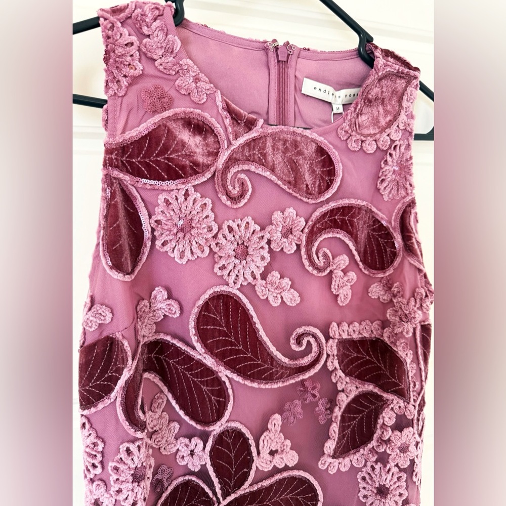 Endless Rose Pink Paisley Midi Dress - Picture 2 of 7